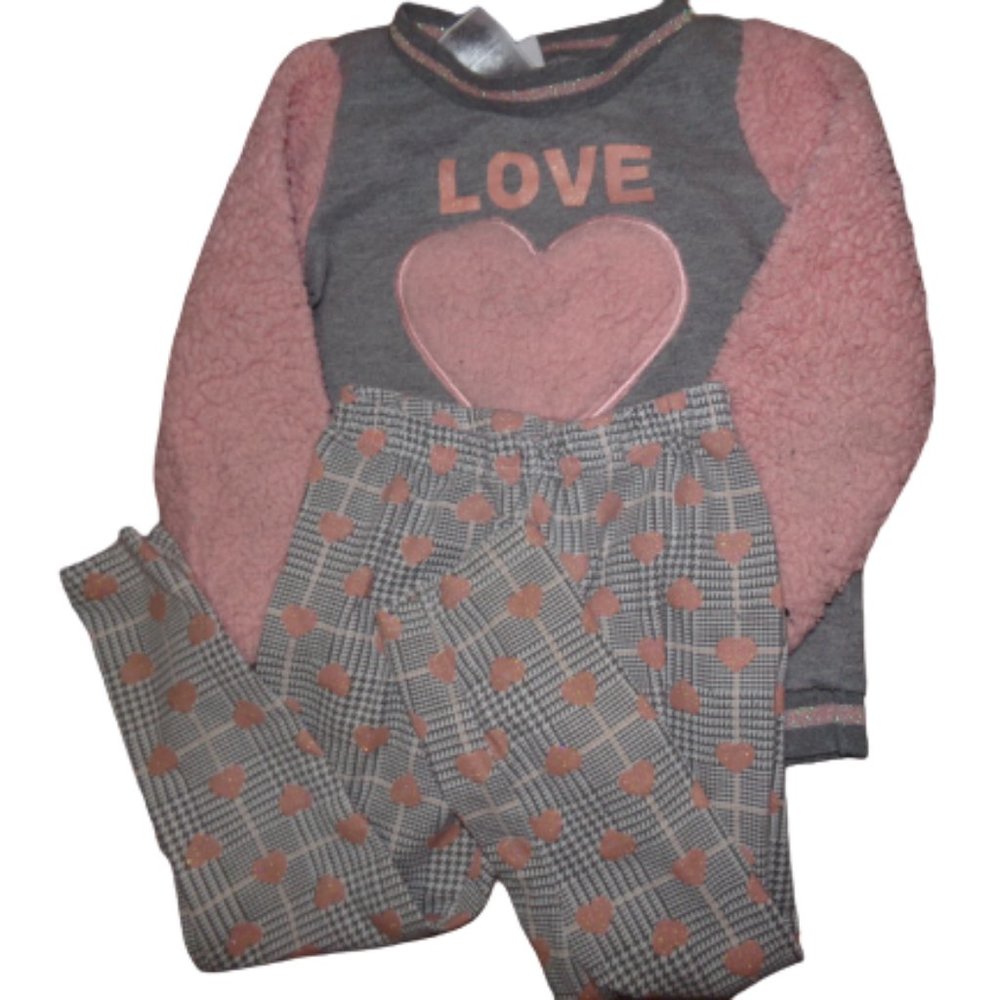 Nannette Kids Girls sweatshirt & leggings set